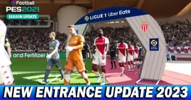 PES 2021 NEW ENTRANCE UPDATE 2023