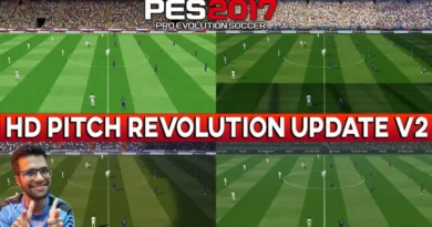 PES 2017 HD PITCH REVOLUTION UPDATE V2