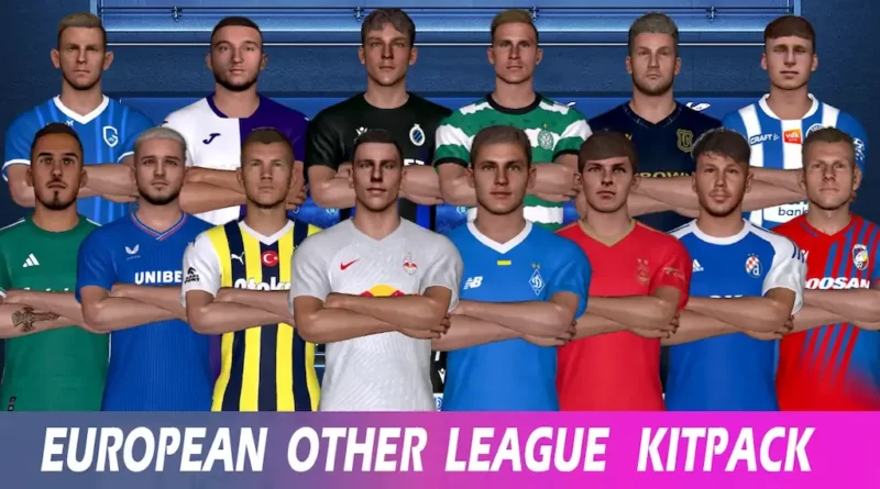 PES 2017 NEW KITPACK EUROPEAN OTHER LEAGUE 2024