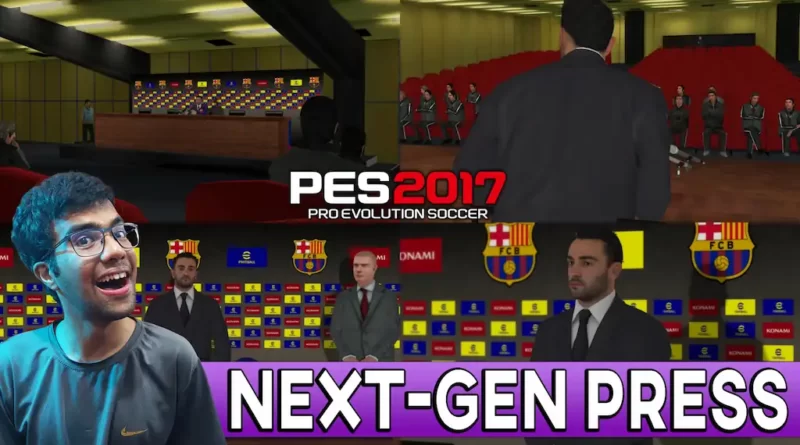 PES 2017 NEXT-GEN PRESS CONFERENCE E-ROOM UPDATE