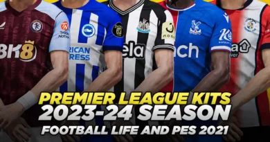 PES 2021 NEW PREMIER LEAGUE KITS SEASON 23-24