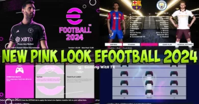 PES 2017 NEW PINK LOOK EFOOTBALL 2024 UPDATE