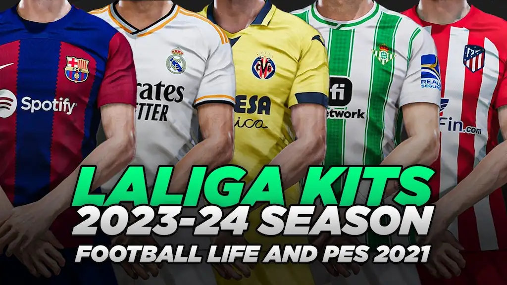 PES 2021 - NEW KITSET PORTUGAL LIGA BETCLIC 2023/24 By: adelonicKitCreator-  KITS IN 4K - PS4/PS5/PC 