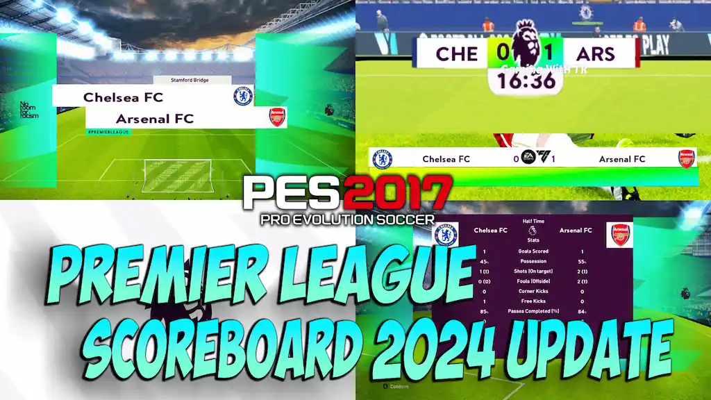 PES 2017 Mega Scoreboard Pack 2019/2020 ~   Free Download  Latest Pro Evolution Soccer Patch & Updates