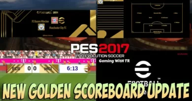 PES 2017 NEW GOLDEN SCOREBOARD UPDATE