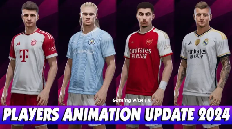 PES 2021 NEW PLAYERS ANIMATION UPDATE 2024