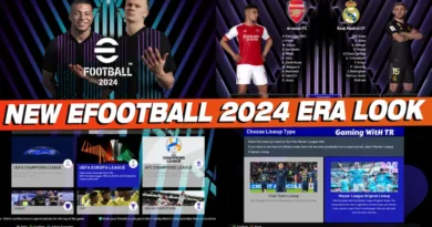 PES 2017 NEW EFOOTBALL 2024 ERA LOOK UPDATE