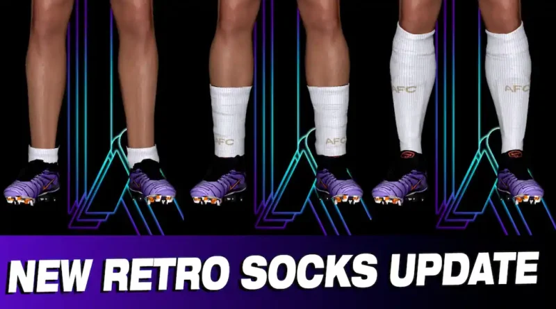 PES 2017 NEW RETRO SOCKS UPDATE 2024