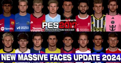 PES 2017 NEW MASSIVE FACES 650+UPDATE 2024