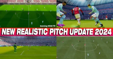 PES 2017 NEW REALISTIC PITCH UPDATE 2024