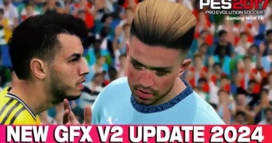 PES 2017 NEW GFX V2 UPDATE 2024