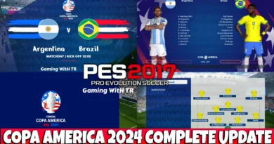 PES 2017 COPA AMERICA 2024 UPDATE