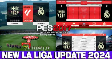 PES 2017 LATEST LA LIGA UPDATE 2024