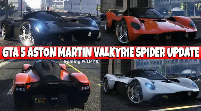 GTA 5 ASTON MARTIN VALKYRIE SPIDER UPDATE
