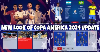 PES 2017 NEW LOOK OF COPA AMERICA 2024 UPDATE