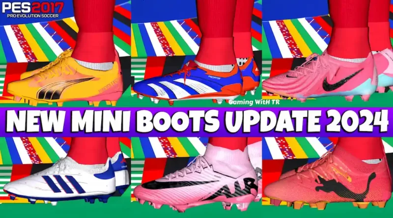 PES 2017 NEW MINI BOOTS UPDATE