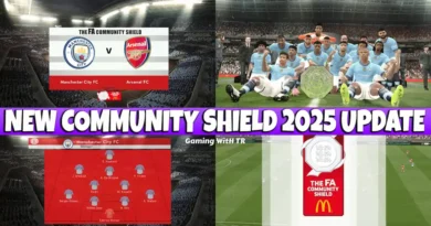 PES 2017 NEW COMMUNITY SHIELD 2025 UPDATE