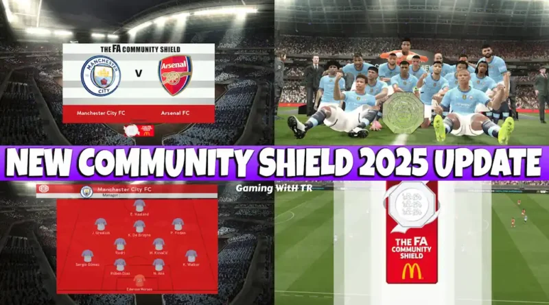 PES 2017 NEW COMMUNITY SHIELD 2025 UPDATE