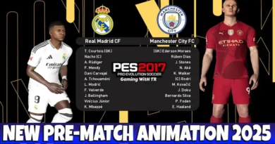 PES 2017 NEW PRE-MATCH ANIMATION 2025 UPDATE