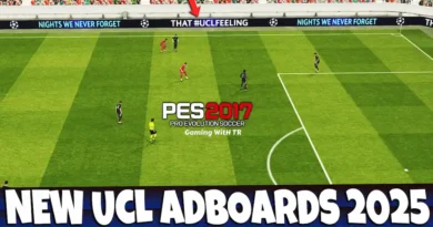 PES 2017 NEW UEFA CHAMPIONS LEAGUE ADBOARDS 2025