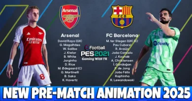 PES 2021 NEW PRE-MATCH ANIMATION 2025 UPDATE