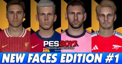 PES 2017 LATEST FACES EDITION #1