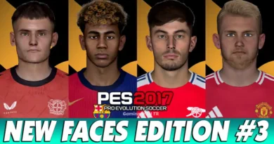 PES 2017 LATEST FACES EDITION #3