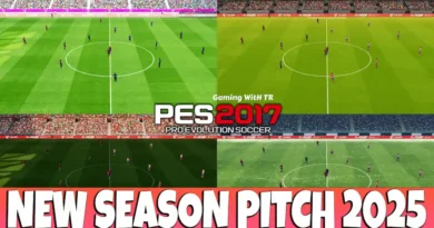 PES 2017 NEW HD PITCH 2024-2025 UPDATE