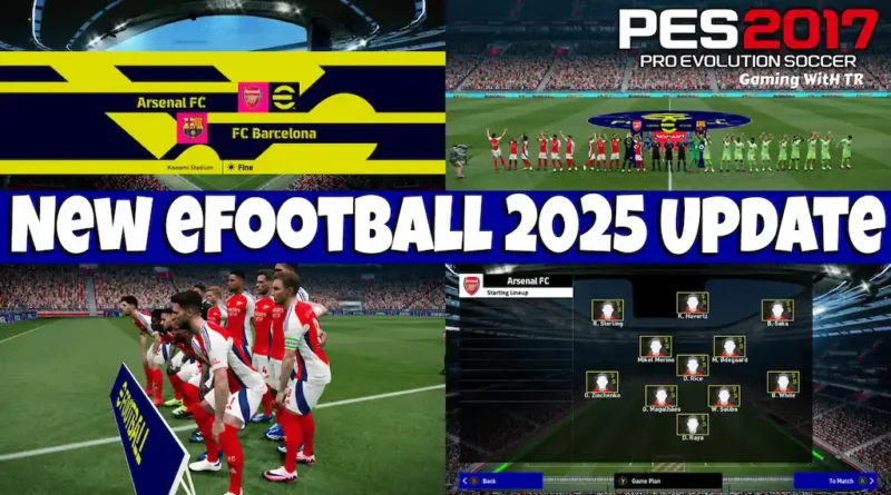 PES 2017 New eFootball 2025 Update