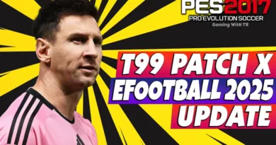 PES 2017 T99 PATCH X EFOOTBALL 2025 UPDATE