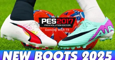 PES 2017 NEW BOOTS SEASON 2025 UPDATE