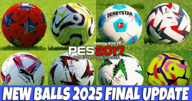 PES 2017 NEW SEASON 24-25 BALLS FINAL UPDATE