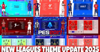 PES 2017 NEW SEASON LEAGUES THEME UPDATE 2025