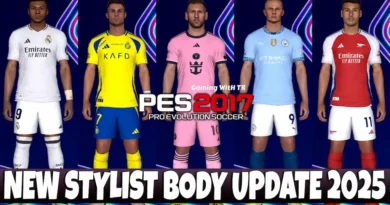 PES 2017 NEW STYLIST BODY UPDATE 2025