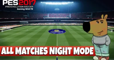 PES 2017 ALL MATCHES NIGHT MODE UPDATE