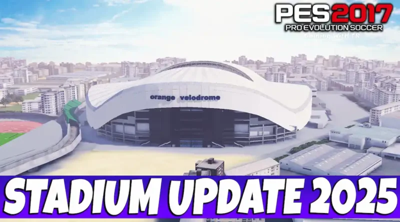 PES 2017 NEW STADIUM UPDATE 2025 AIO