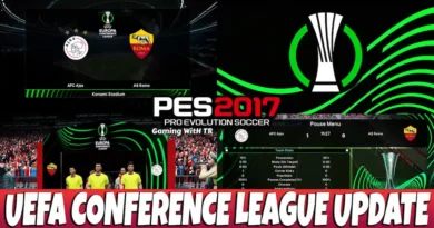 PES 2017 NEW UEFA CONFERENCE LEAGUE UPDATE 2025