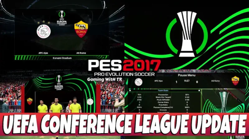 PES 2017 NEW UEFA CONFERENCE LEAGUE UPDATE 2025