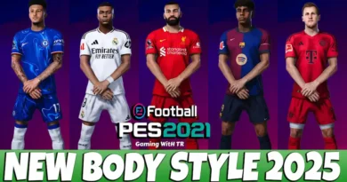 PES 2021 NEW BODY STYLE UPDATE 2025