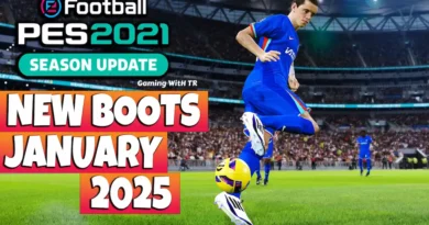 PES 2021 NEW BOOTS JANUARY 2025 UPDATE