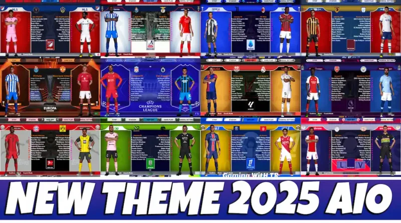 PES 2017 NEW ALL LEAGUE THEME 2025 UPDATE