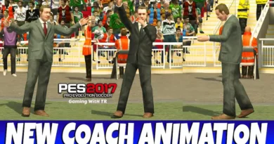 PES 2017 NEW COACH ANIMATION UPDATE