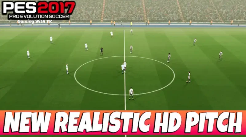 PES 2017 NEW REALISTIC HD PITCH 2025 UPDATE