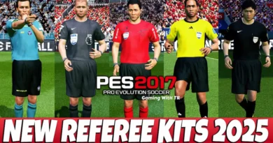 PES 2017 NEW REFEREE KITS 2025 UPDATE