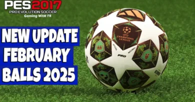 PES 2017 NEW UPDATE FEBRUARY BALLS 2025